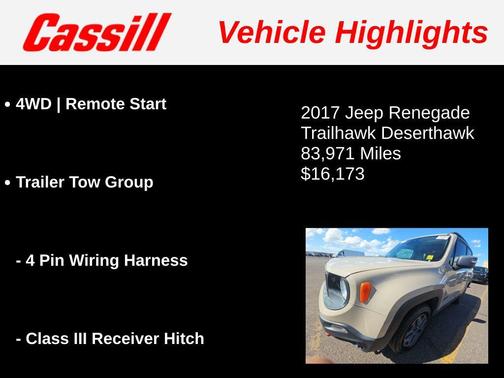 2017 Jeep Renegade Trailhawk