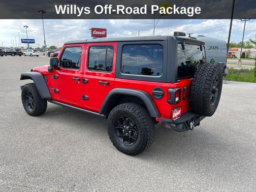 Firecracker Red Clearcoat 2024 Jeep Wrangler 4xe Willys