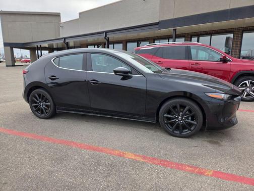 Jet Black Mica 2022 Mazda Mazda3 FWD w/Premium Package