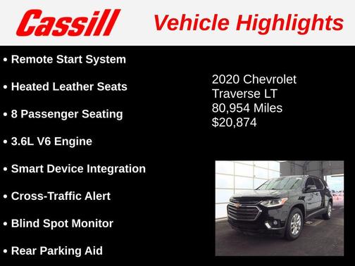 2020 Chevrolet Traverse LT Leather