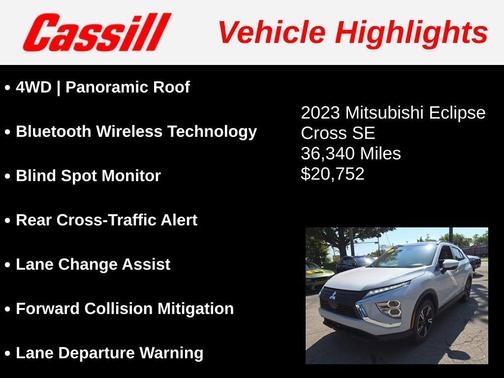 2023 Mitsubishi Eclipse Cross SE