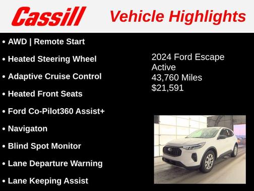 2024 Ford Escape Active