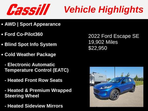 2022 Ford Escape SE