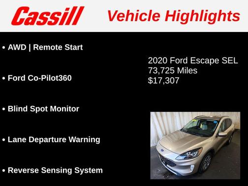 2020 Ford Escape SEL