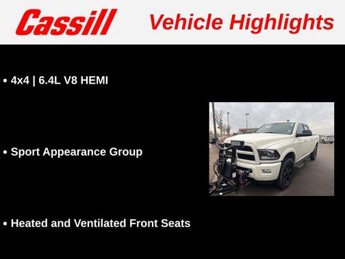 2017 RAM 2500 Laramie Crew Cab 4x4 6'4' Box