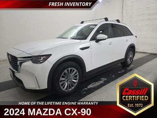White 2024 Mazda CX-90 3.3 Turbo Select
