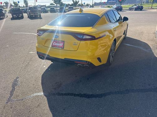 Sunset Yellow 2018 Kia Stinger GT