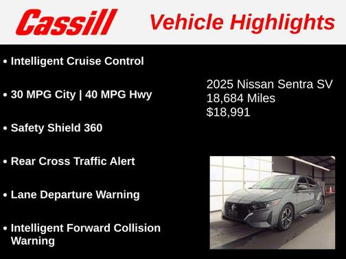 2025 Nissan Sentra SV