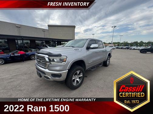 Billet Silver Metallic Clearcoat 2022 RAM 1500 Laramie