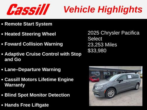 Ceramic Gray Clearcoat 2025 Chrysler Pacifica L