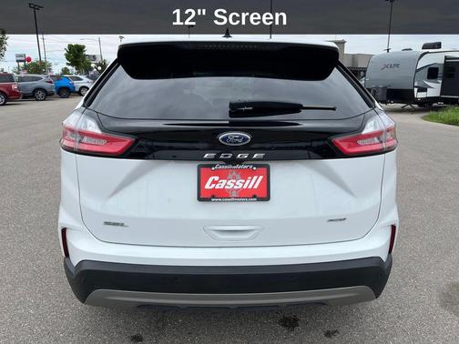 Oxford White 2023 Ford Edge SEL