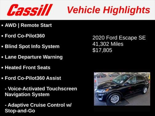 2020 Ford Escape SE