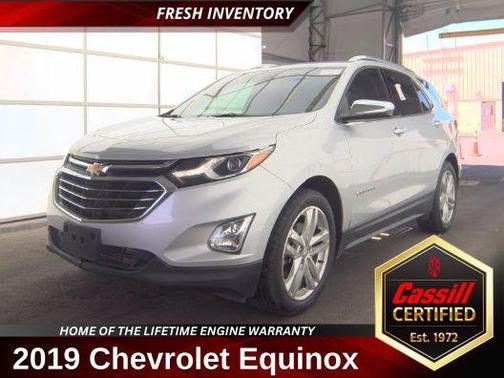 Silver Ice Metallic 2019 Chevrolet Equinox Premier w/2LZ