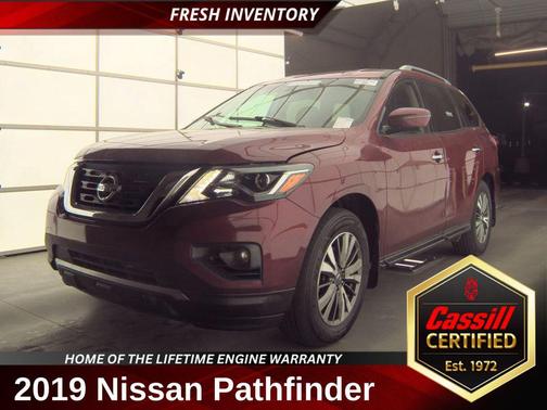 Scarlet Ember Tintcoat 2019 Nissan Pathfinder SL