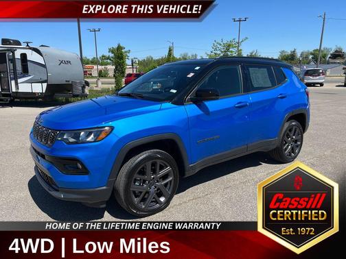 Hydro Blue Pearlcoat 2026 Jeep Compass Limited