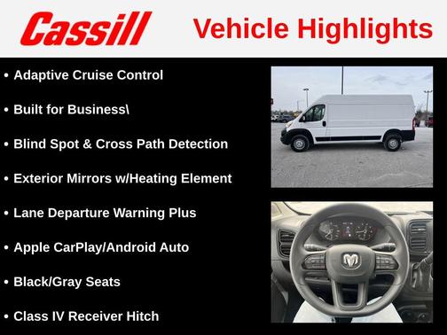 2024 RAM ProMaster 3500 High Roof