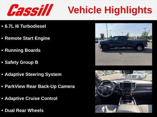 2022 RAM 3500 Big Horn Crew Cab 4x4 8' Box
