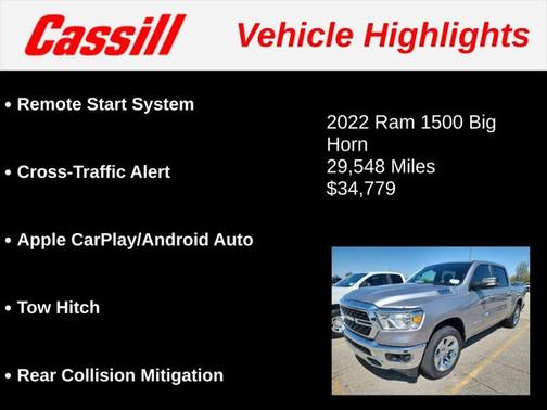 2022 RAM 1500 Big Horn/Lone Star