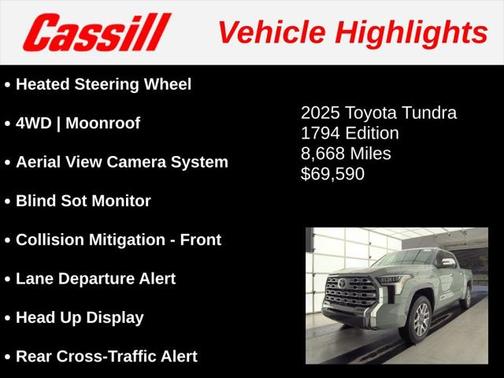 2025 Toyota Tundra 1794 Edition