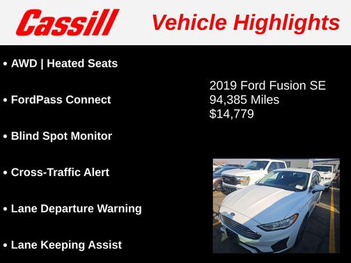 2019 Ford Fusion SE