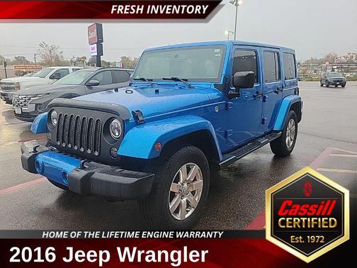 2016 Jeep Wrangler Unlimited Sahara