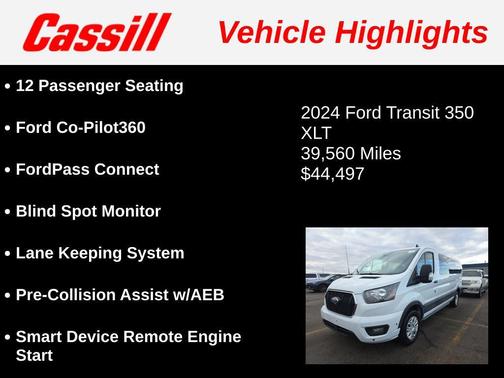 2024 Ford Transit-350 XLT