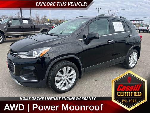 Mosaic Black Metallic 2019 Chevrolet Trax Premier