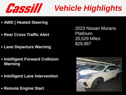 2023 Nissan Murano Platinum Intelligent AWD