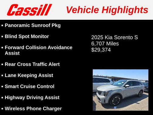 2025 Kia Sorento S