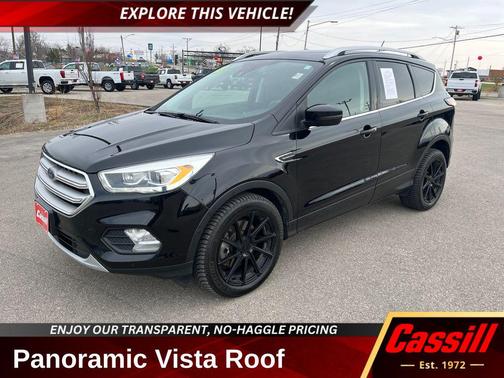 Shadow Black 2018 Ford Escape Titanium