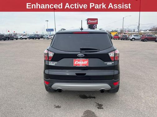 Shadow Black 2018 Ford Escape Titanium
