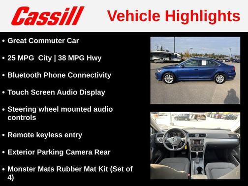 2016 Volkswagen Passat 1.8T S