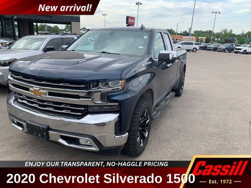 Northsky Blue Metallic 2020 Chevrolet Silverado 1500 LTZ