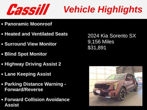 2024 Kia Sorento SX