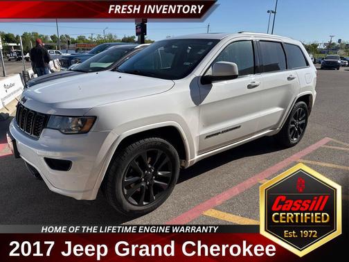 Bright White 2017 Jeep Grand Cherokee Altitude