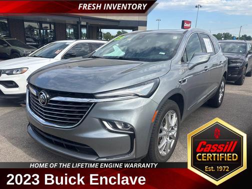Moonstone Gray Metallic 2023 Buick Enclave Essence AWD