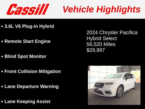 2024 Chrysler Pacifica Hybrid Select
