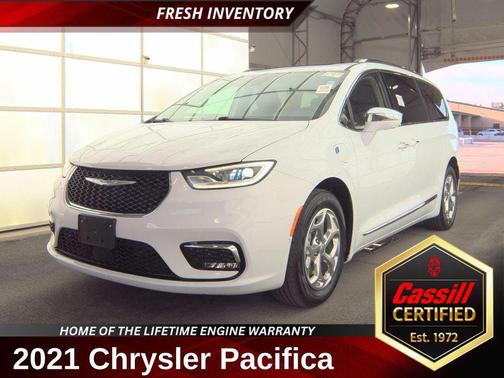 Bright White Clearcoat 2021 Chrysler Pacifica Hybrid Limited