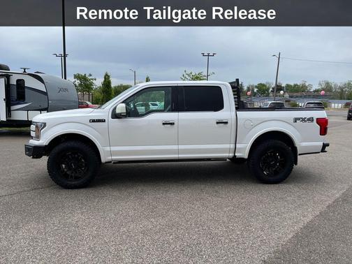 White Platinum Clearcoat Metallic 2019 Ford F-150 Platinum