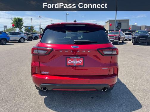 Red Metallic 2024 Ford Escape ST-Line