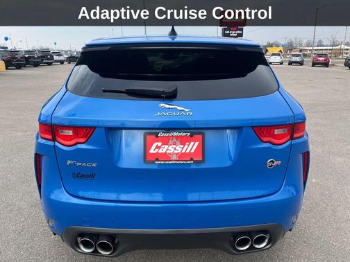 Blue 2020 Jaguar F-PACE SVR P550 AWD Automatic