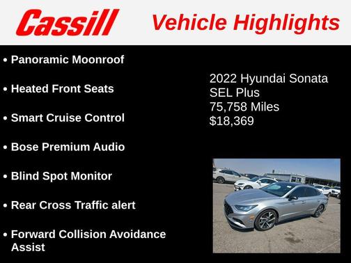 2022 Hyundai SONATA SEL Plus