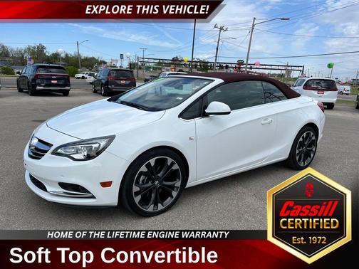 Summit White 2019 Buick Cascada Premium