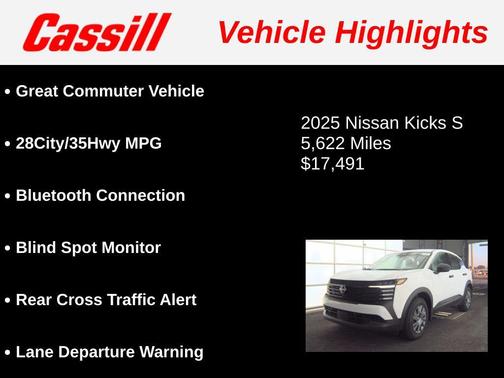 2025 Nissan Kicks S