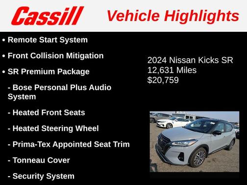 2024 Nissan Kicks SR