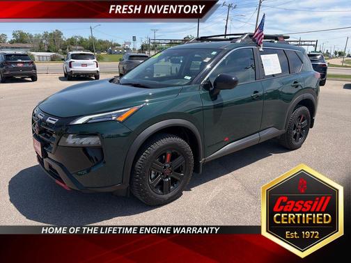 Obsidian Green 2026 Nissan Rogue Rock Creek
