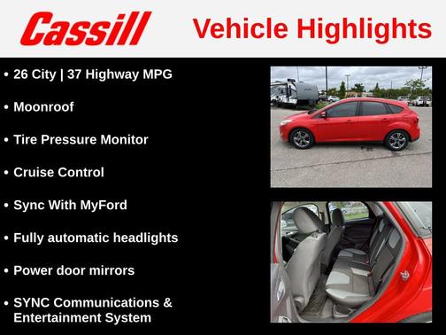Race Red 2014 Ford Focus SE