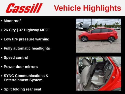 Race Red 2014 Ford Focus SE