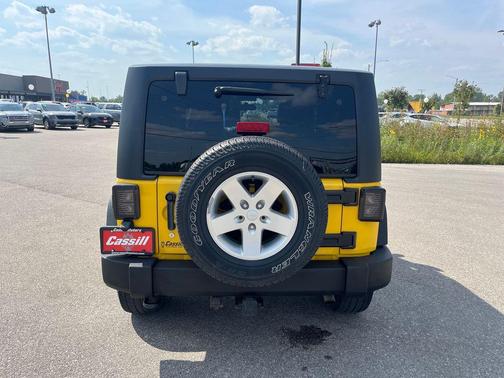 Detonator Yellow Clearcoat 2011 Jeep Wrangler Sport