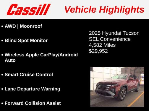 2025 Hyundai TUCSON SEL Convenience